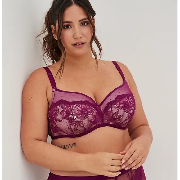 🆕Torrid LIGHTLY LINED FULL COVERAGE BALCONETTE BRA - Picture 3 of 4